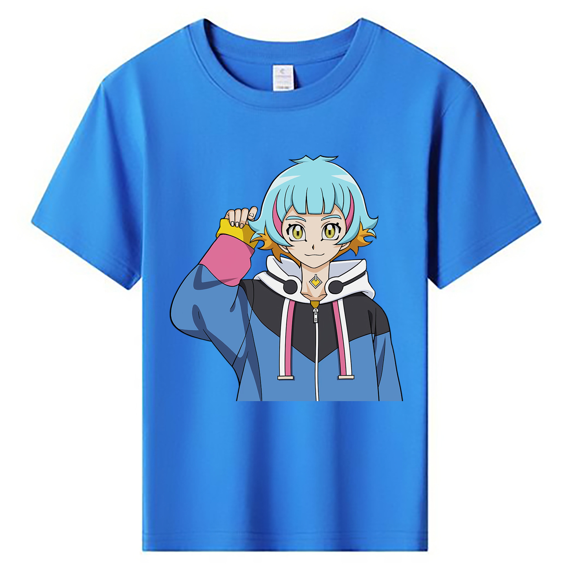 （画像用） 遊☆戯☆王 Yu-Gi-Oh! 綿100％キッズTシャツ（フロントプリント）